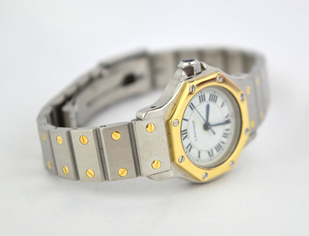 CARTIER SANTOS RONDE WATCH W/CASE