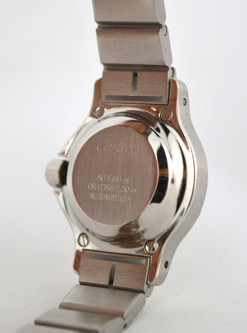 CARTIER SANTOS RONDE WATCH W/CASE