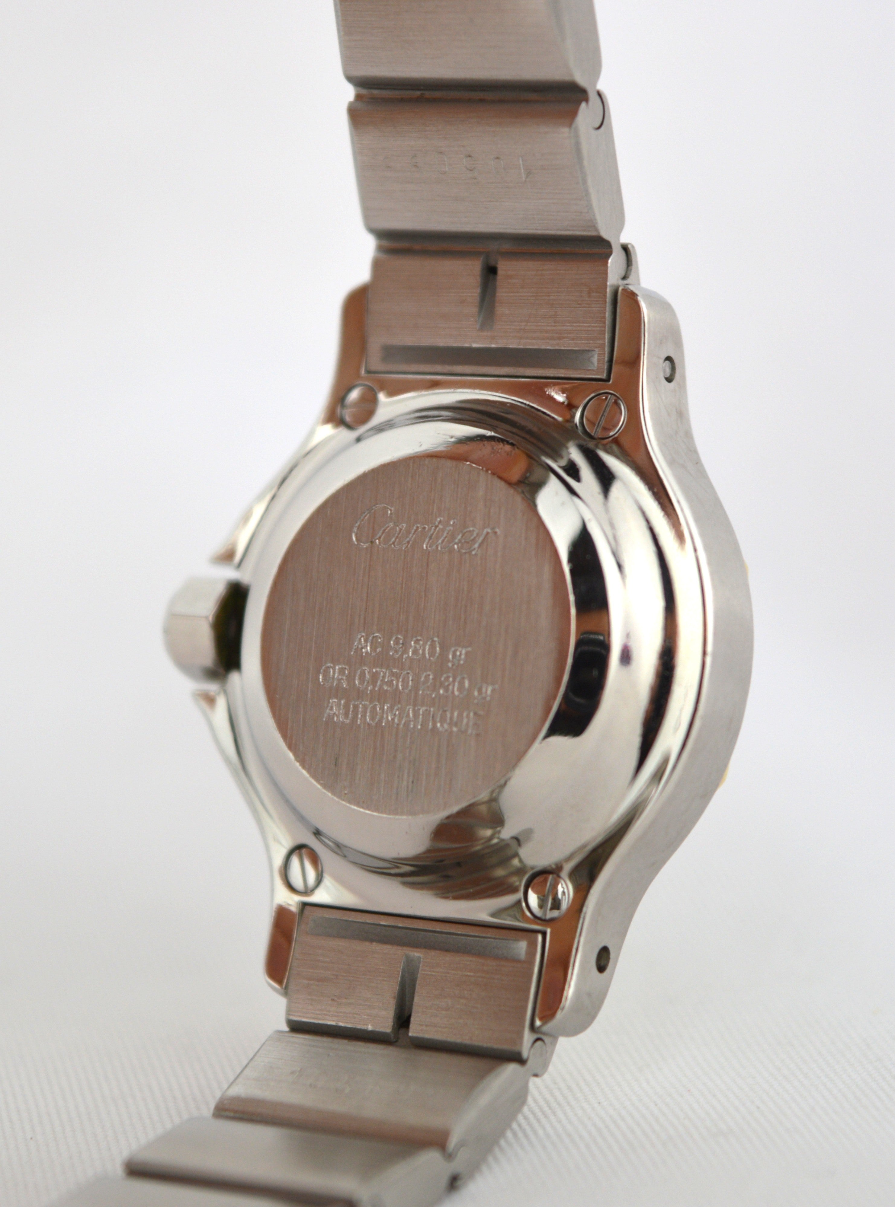 CARTIER SANTOS RONDE WATCH W/CASE