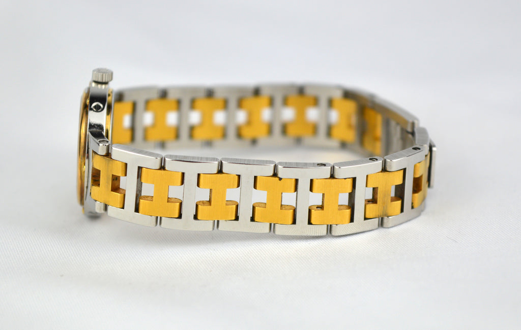 HERMES CLIPPER VINTAGE WATCH WITH BOX