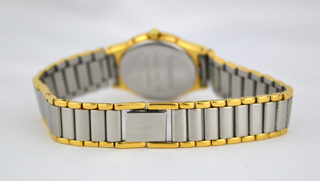 YSL VINTAGE COLLIER WATCH WITH BOX