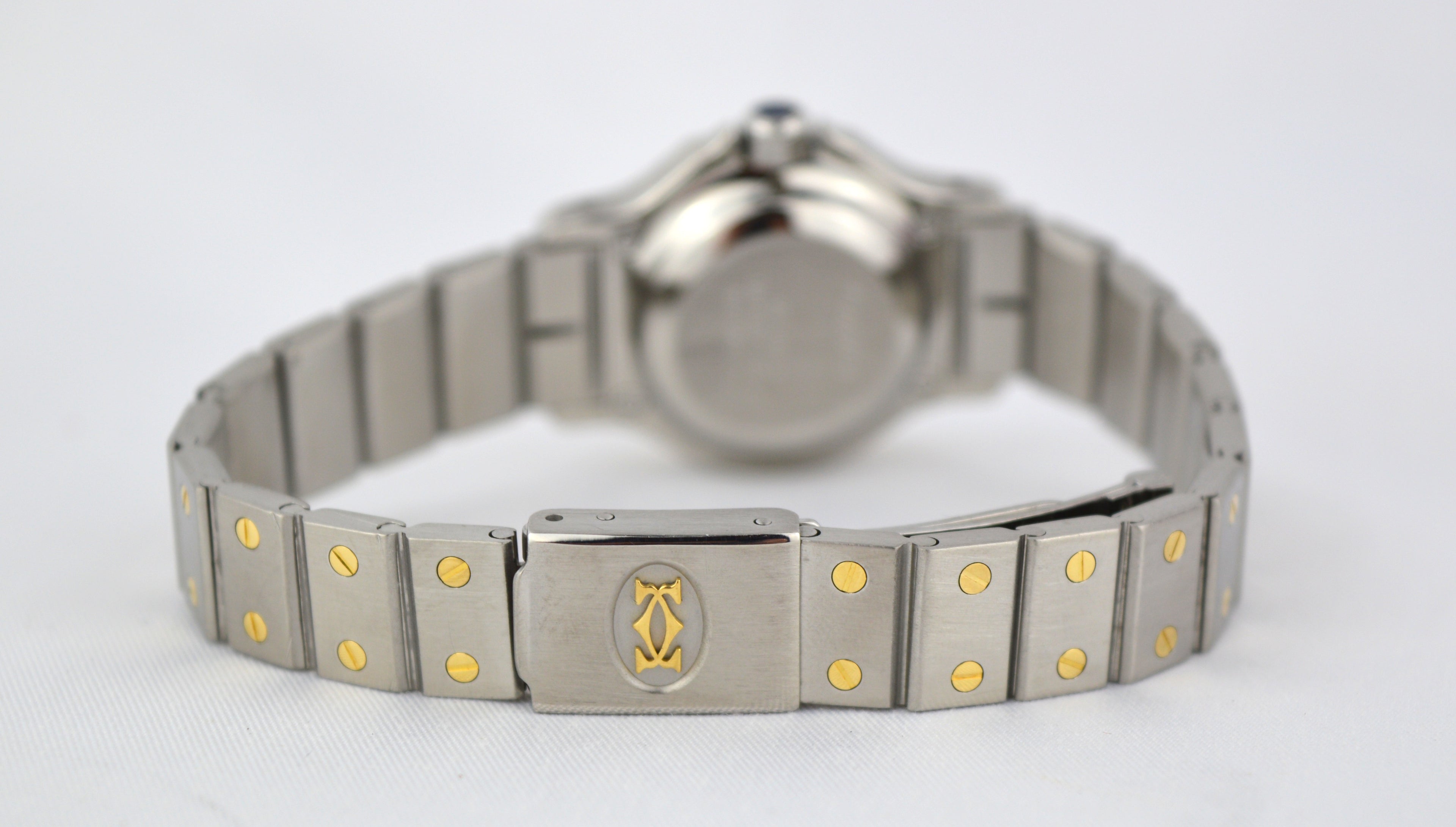 CARTIER SANTOS RONDE WATCH W/CASE
