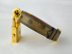 HERMES KELLY OSTRICH WATCH WITH DUSTBAG