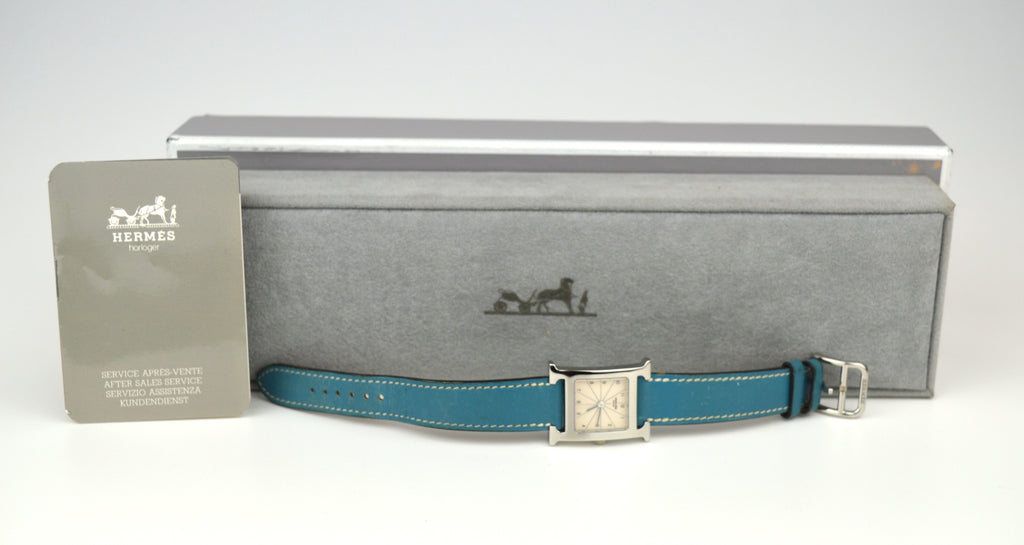 HERMES H HEURE VINTAGE CLASSIC WATCH