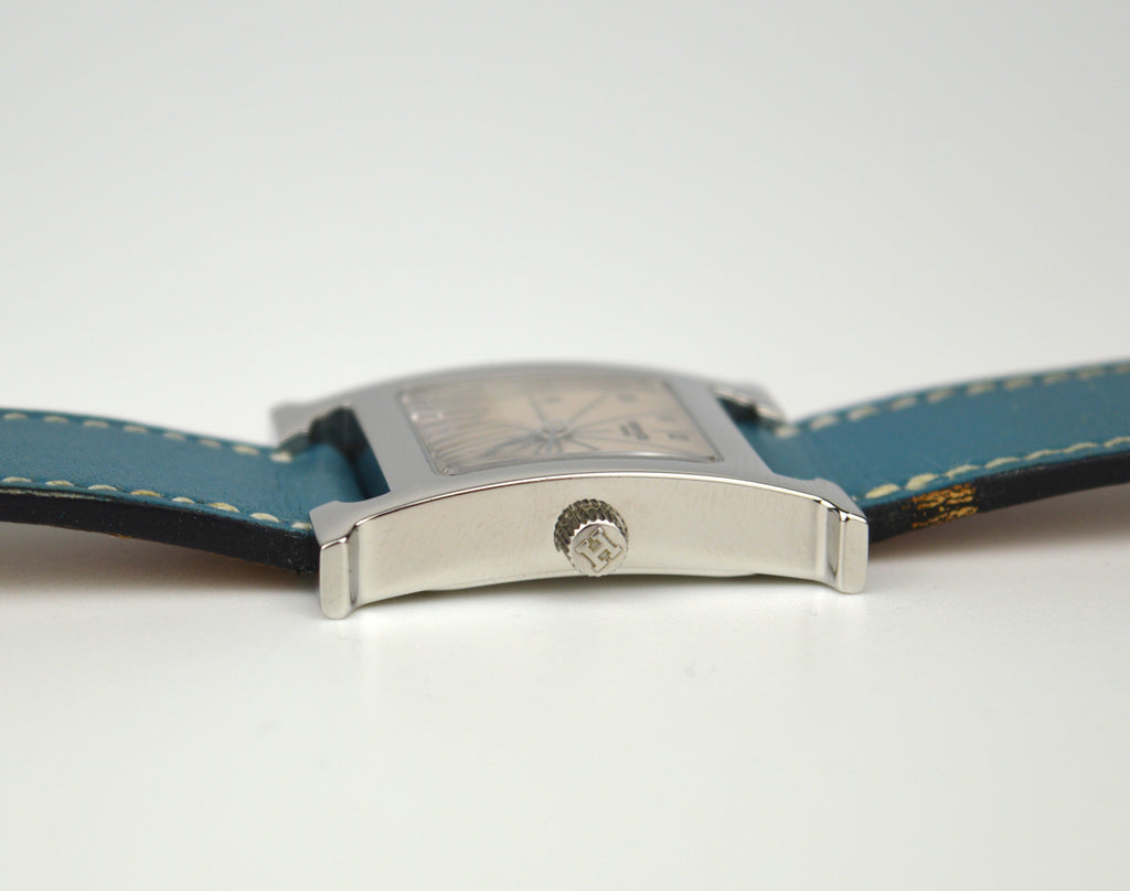 HERMES H HEURE VINTAGE CLASSIC WATCH