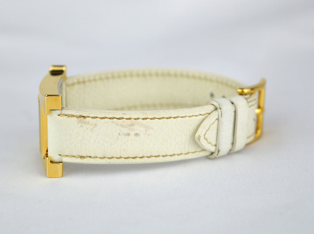 HERMES H HEURE VINTAGE WATCH WITH BOX