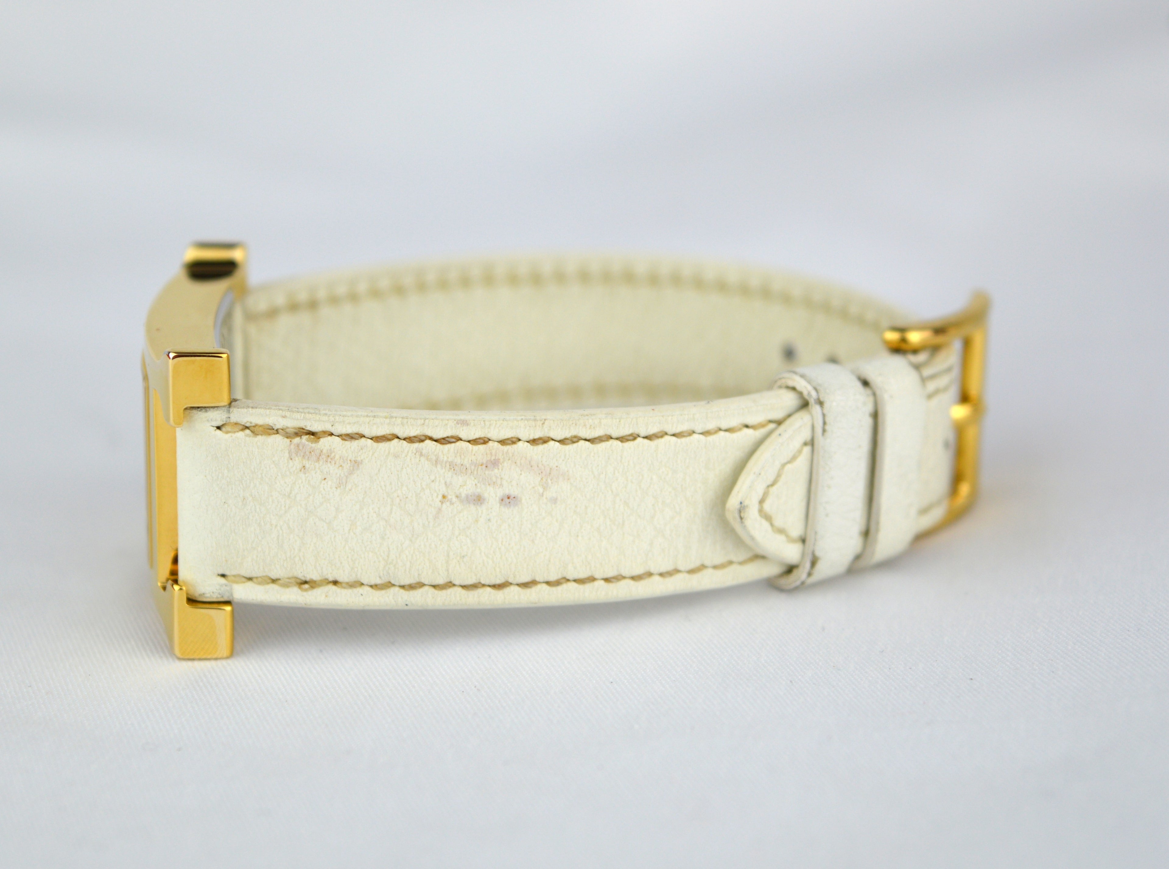 HERMES H HEURE VINTAGE WATCH WITH BOX