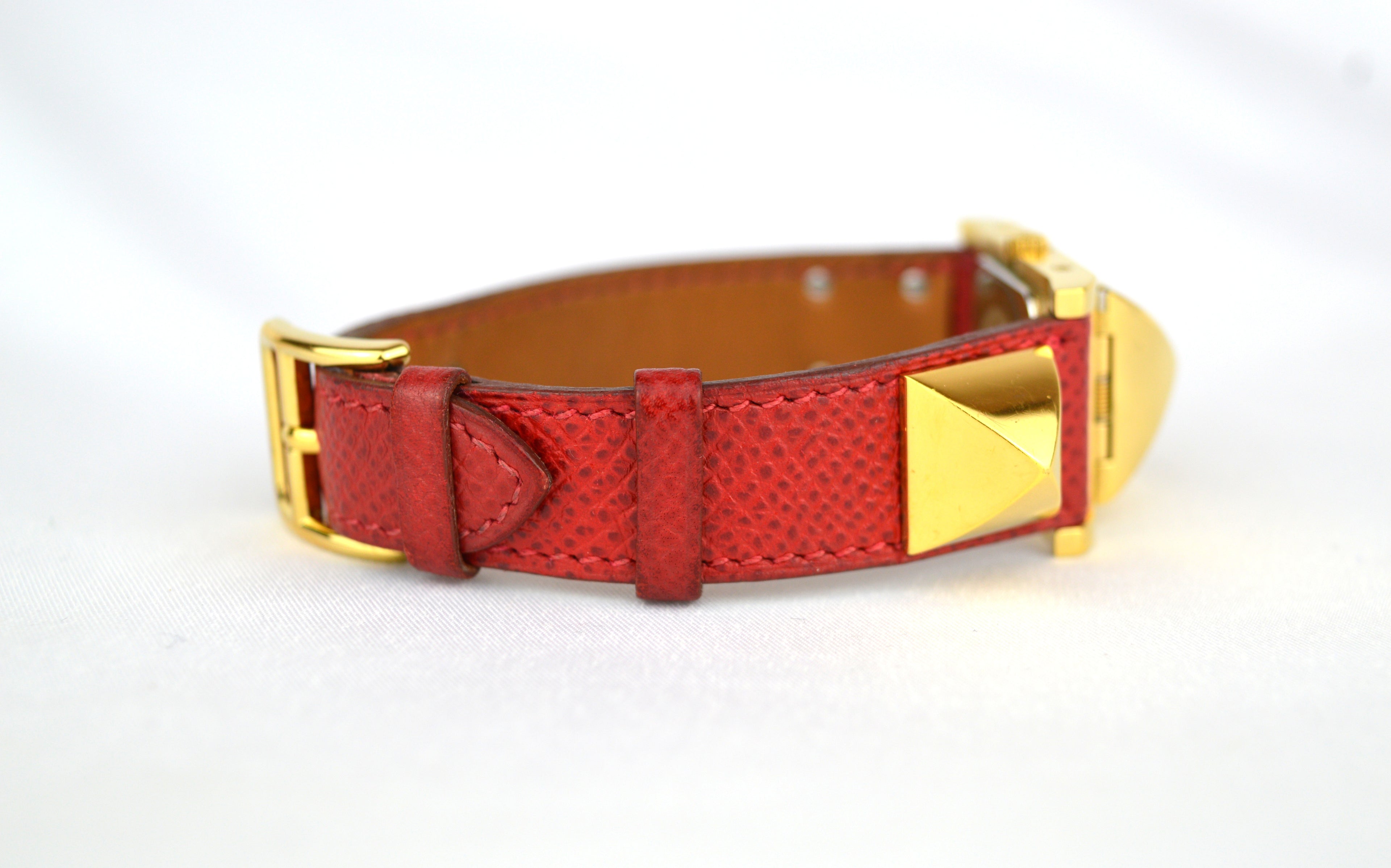 HERMES MEDOR VINTAGE WATCH WITH BOX