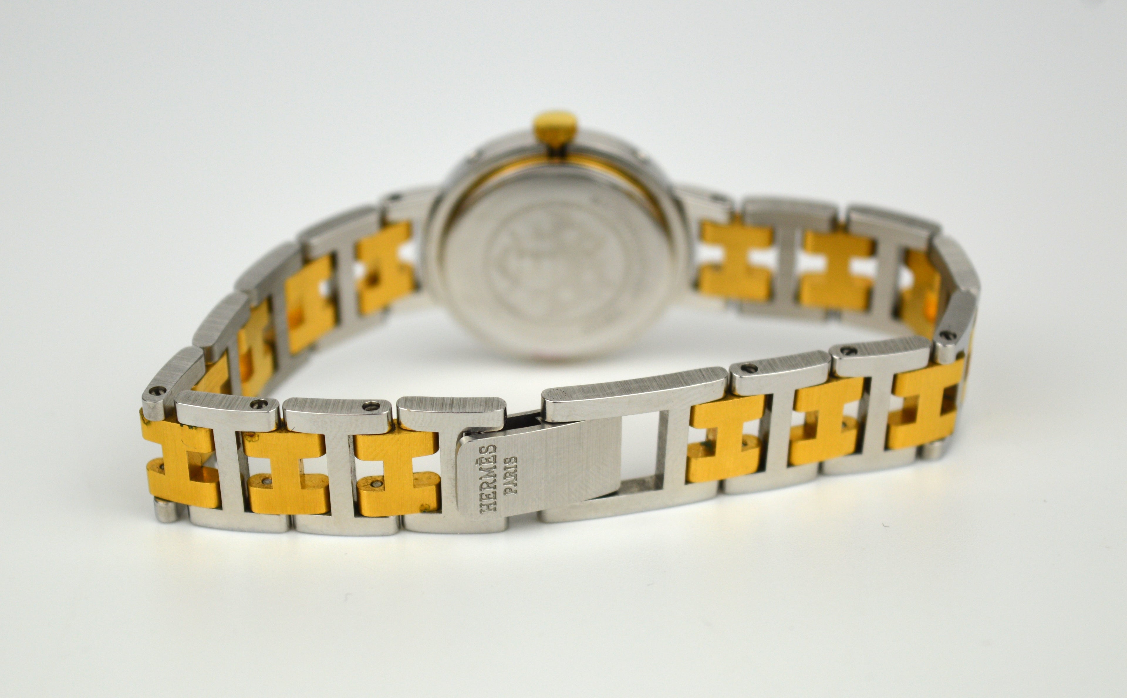 HERMES CLIPPER VINTAGE WATCH FULL SET