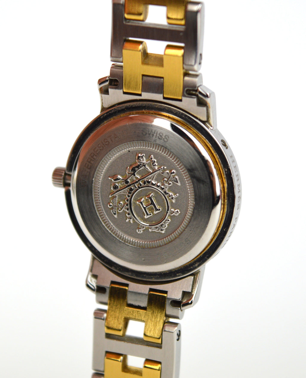 HERMES CLIPPER VINTAGE WATCH FULL SET