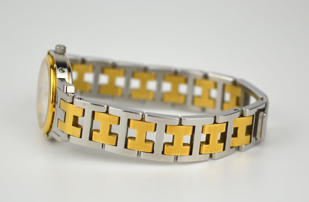 HERMES CLIPPER VINTAGE WATCH FULL SET