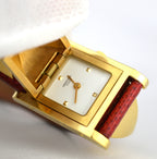 HERMES MEDOR VINTAGE WATCH WITH BOX