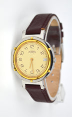 HERMES CLIPPER VINTAGE WATCH FULL SET