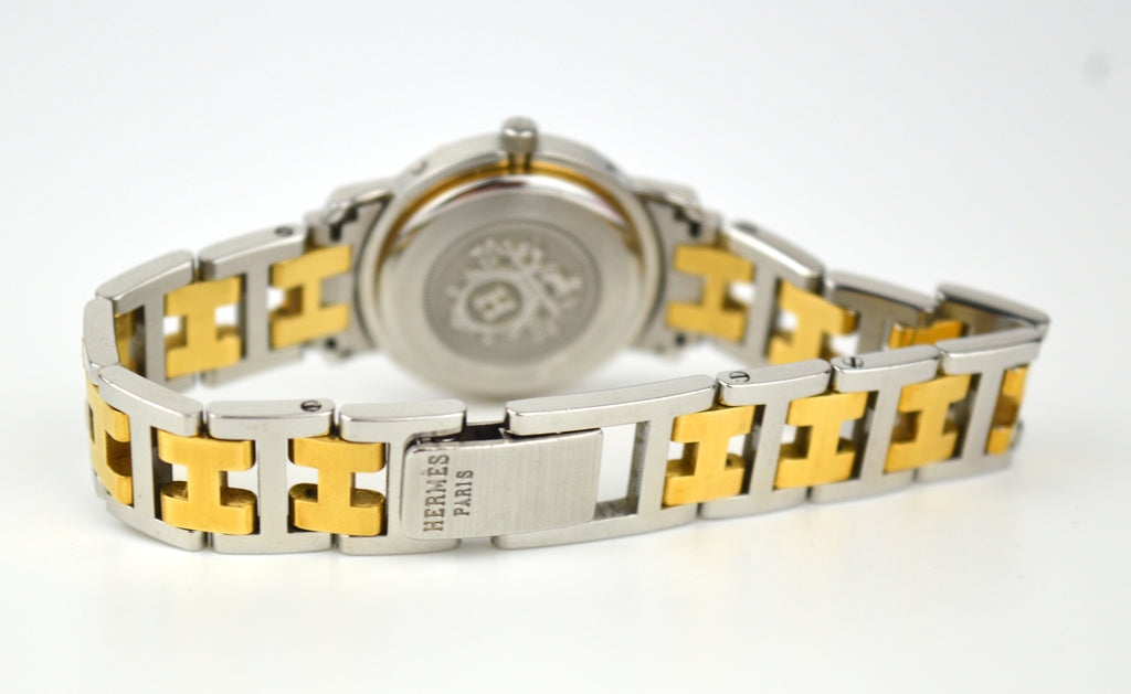 HERMES CLIPPER VINTAGE WATCH FULL SET