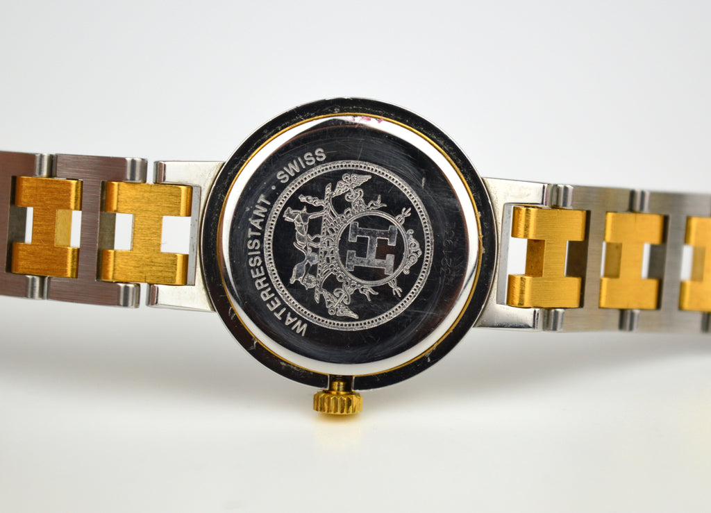HERMES CLIPPER VINTAGE WATCH FULL SET