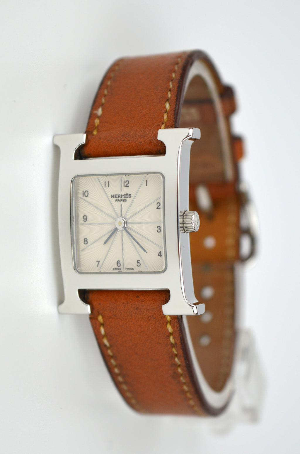 HERMES H HEURE HH1.210 WATCH WITH BOX